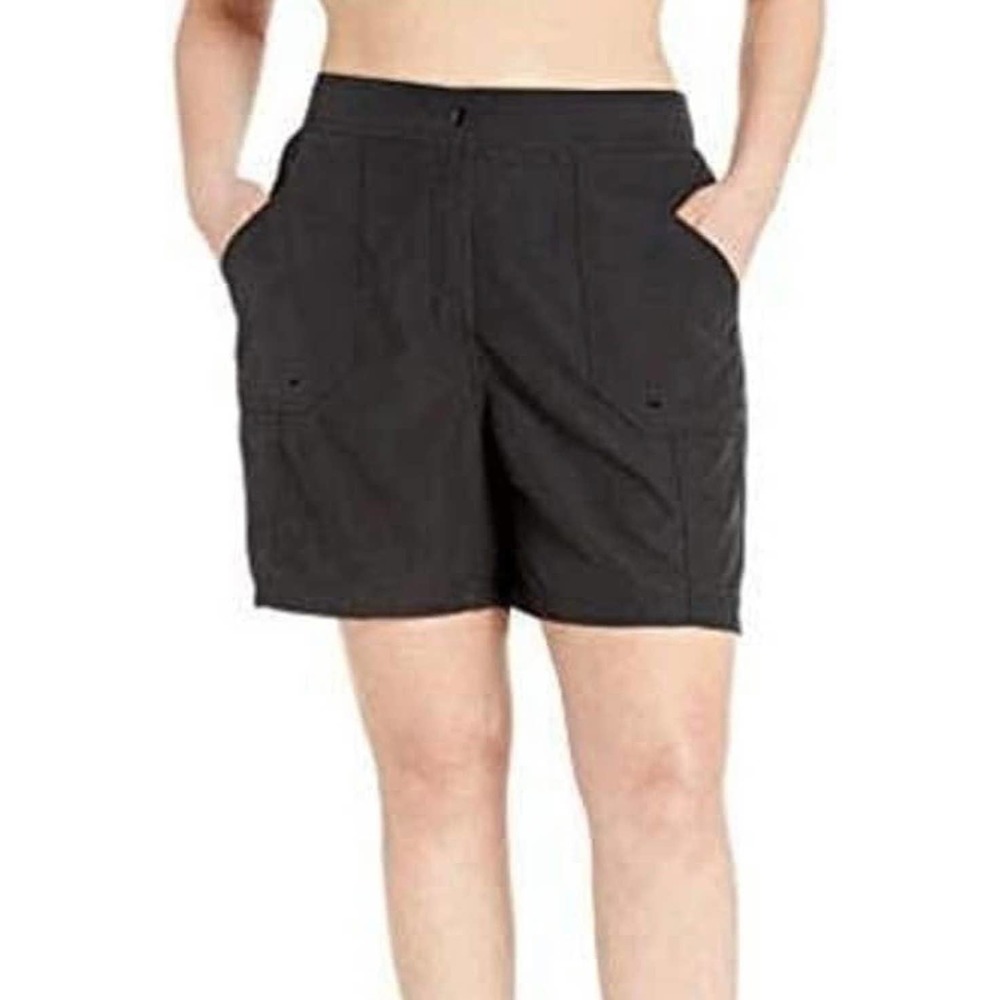 Maxine Of Hollywood Women's Plus Size 7'' Woven Swim Short 22W